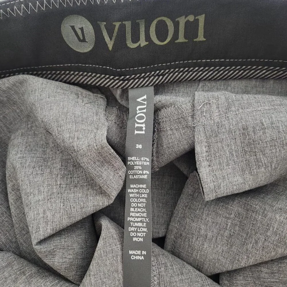 Vuori Men's Aim Pants in size 36